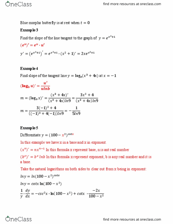 MATH 1553 Lecture Notes - Product Rule thumbnail