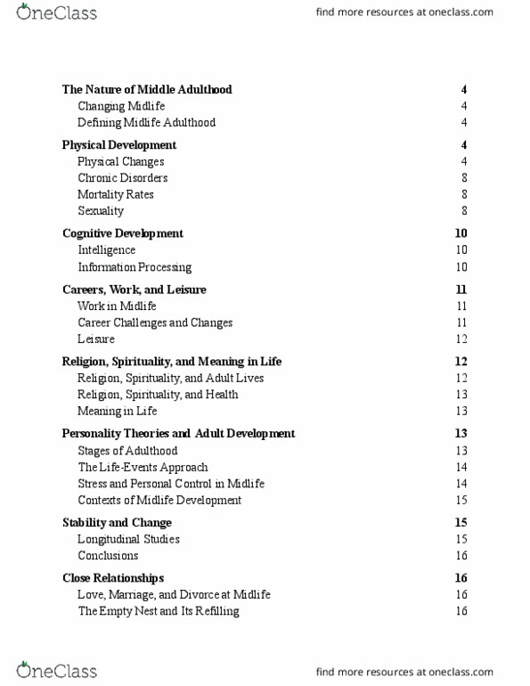 PSYC 3402 Chapter 15-19: Life-Span Development Textbook thumbnail