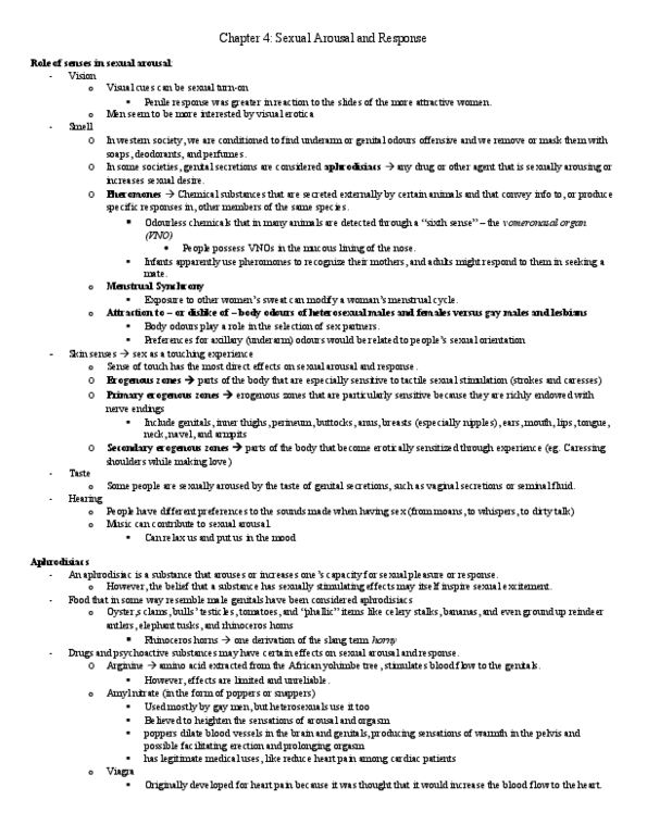 FRHD 2100 Chapter Notes - Chapter 4: Vas Deferens, Menopause, Depressant thumbnail