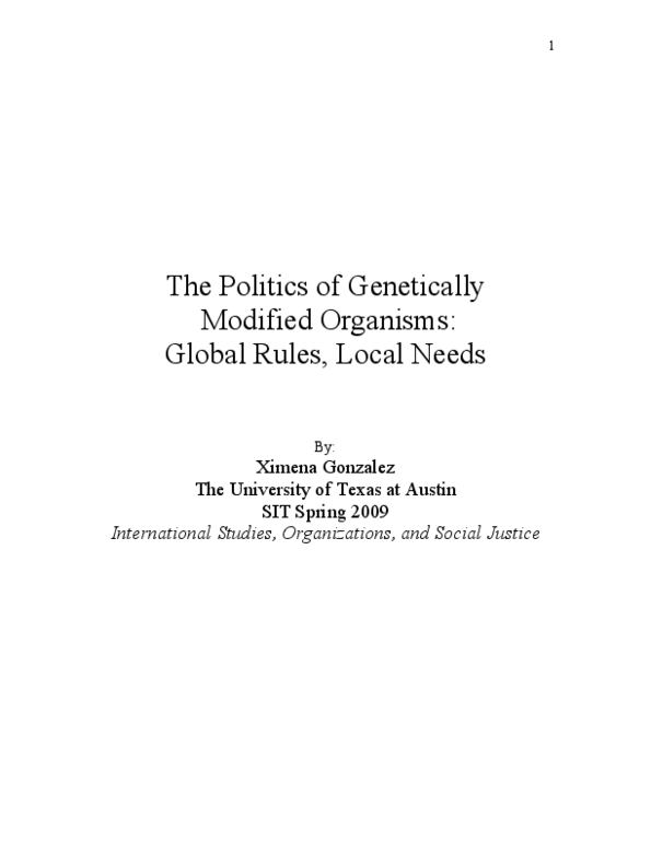 POLI 260 Chapter : The Politics of Genetically Modified Organisms_ Global Rules L.pdf thumbnail