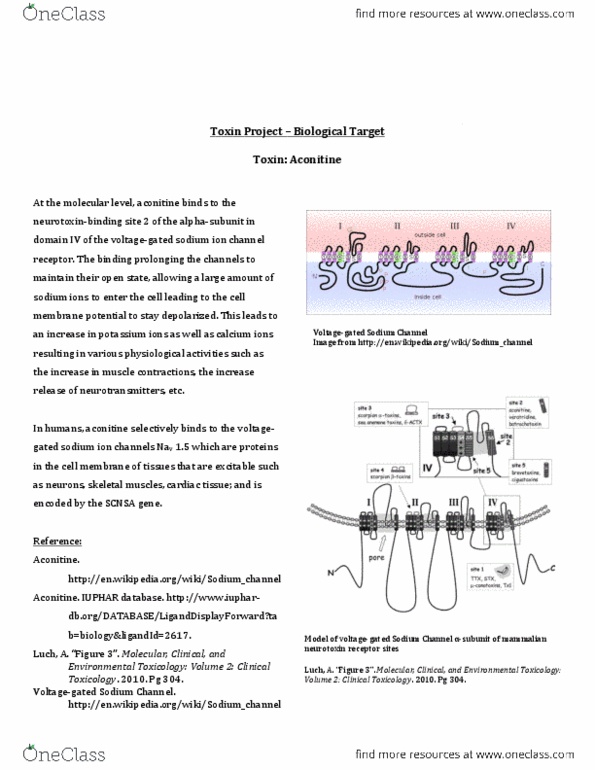 CHEM 128 Lecture : Toxin Project aconitine Biological target.pdf thumbnail