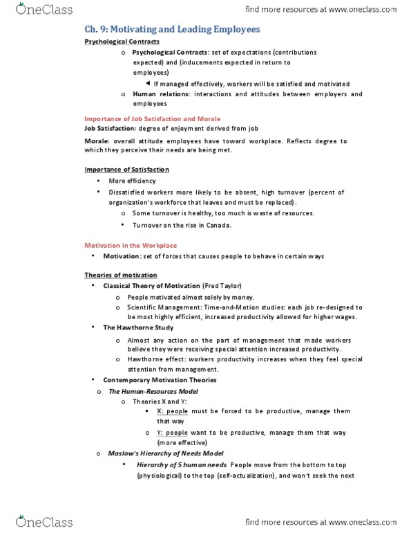 ANTA01H3 Chapter Notes -Ob River, Telecommuting, Job Security thumbnail