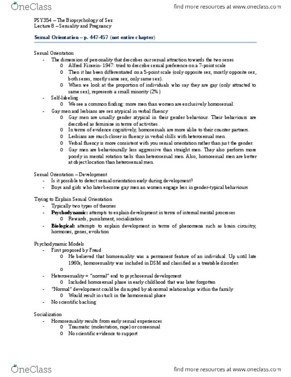 PSY354H5 Lecture Notes - Lecture 8: Multiple Birth, Human Chorionic Gonadotropin, Posterior Pituitary thumbnail