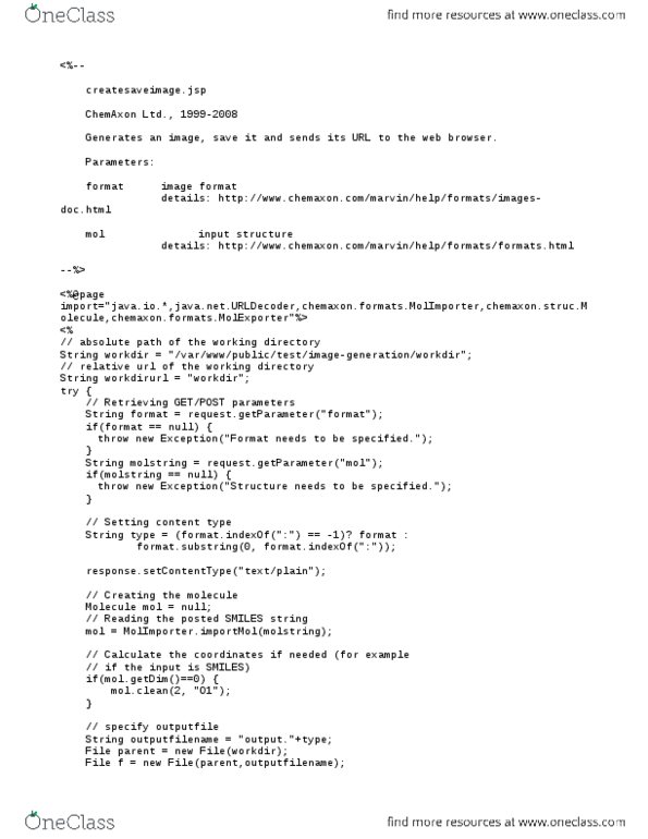 PHL100Y1 Lecture Notes - Working Directory, Chemaxon, Query String thumbnail