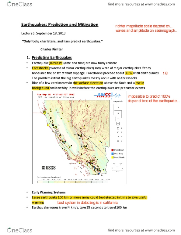 EARTHSC 2GG3 Lecture Notes - Lecture 6: California Golden Bears Football, Paleoseismology, Canadian Shield thumbnail