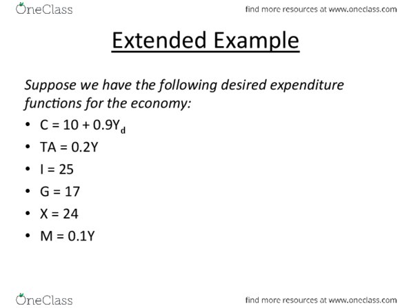 SOLVED: 2. Given that: Y=C+I+G+(X-M) C=ca+c1 Yd ( Hint Yα=Y-T) T=T0+t Y  M=M0+m Y (a) Find the equilibrium level of GDP (b) If C=100+0.60 Yj and  imagine the investors spent $ 4000