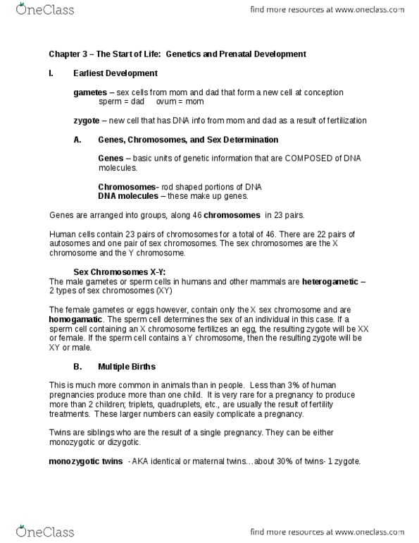 PSYC 2076 Lecture Notes - Fetus, Teratology, Thalidomide thumbnail