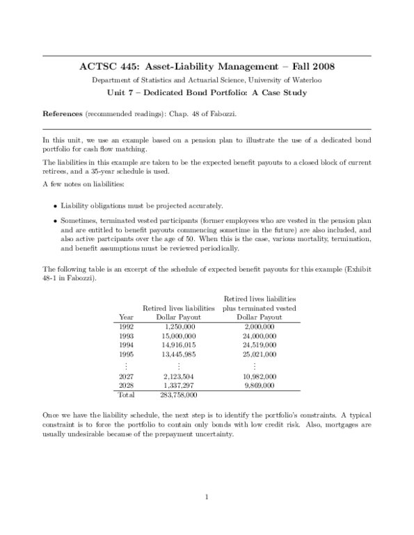 ACTSC445 Lecture Notes - Reinvestment Risk, Actuarial Science, Pension thumbnail
