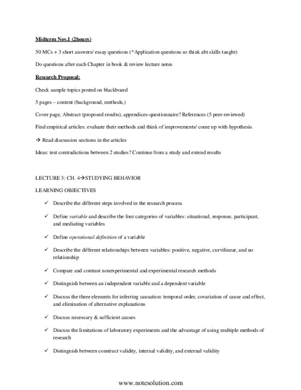 PSYB01H3 Lecture Notes - Statistical Inference thumbnail