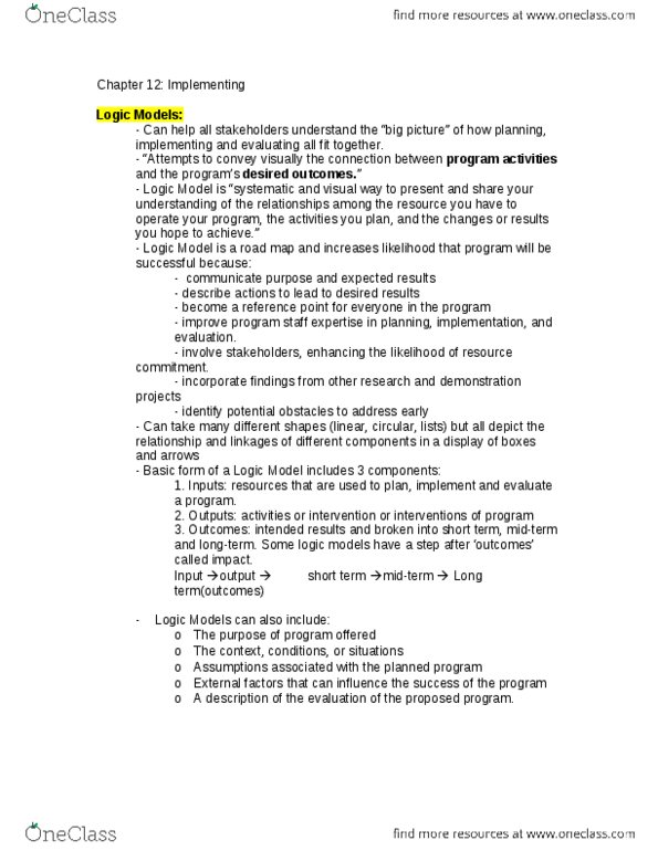 Health Sciences 2300A/B Lecture Notes - Lecture 6: Health Insurance Portability And Accountability Act, Critical Path Method, Financial Statement thumbnail