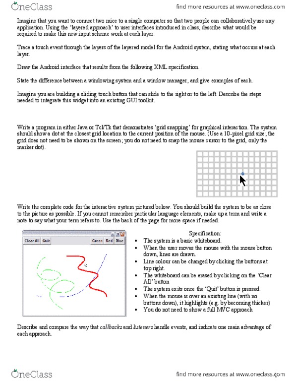 CMPT 381 Chapter Notes -Capacitive Sensing, Noves, Scrollbar thumbnail