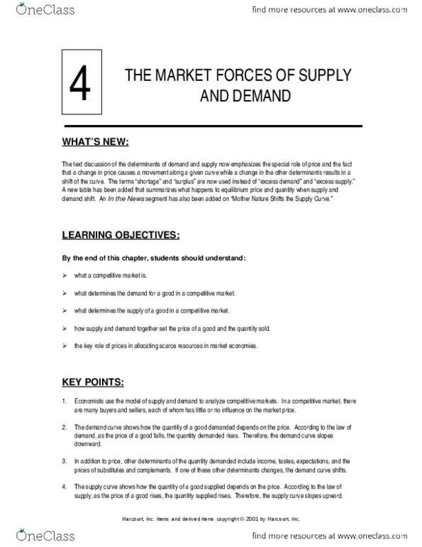 ECON 1000 Chapter Notes - Chapter 4: Oligopoly thumbnail