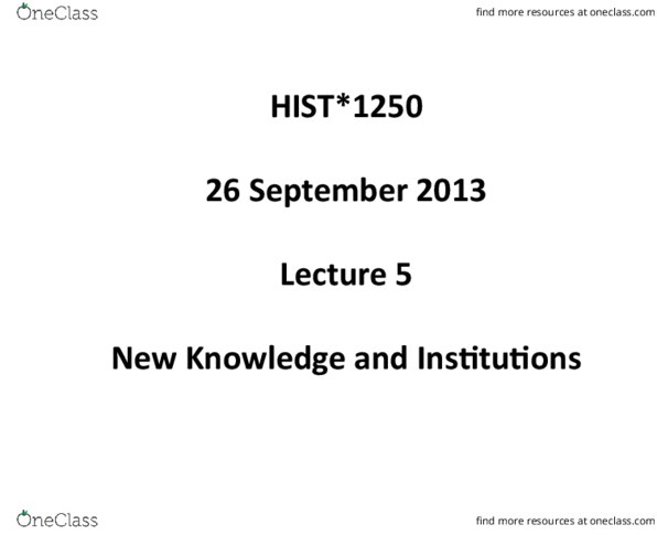 HIST 1250 Lecture : f13hist1250lect5.pdf thumbnail