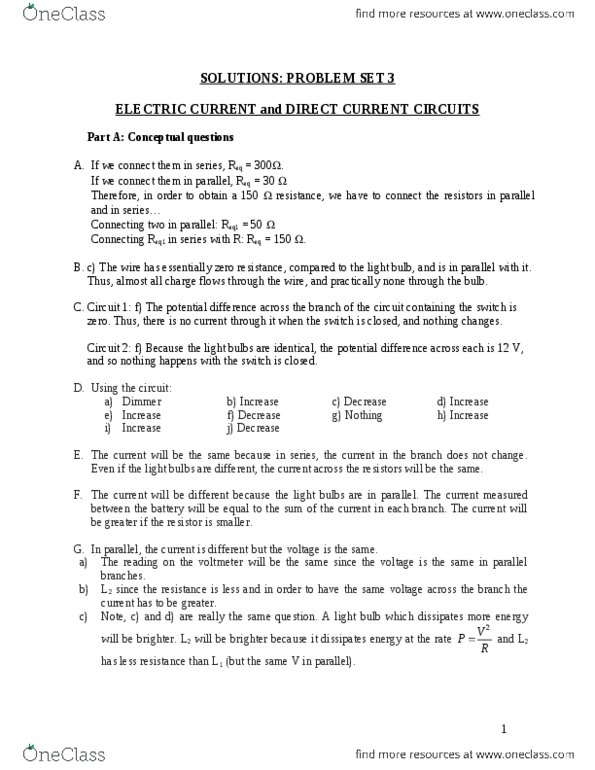 CHEM 112 Chapter Notes -Voltmeter, Drift Velocity, Ammeter thumbnail