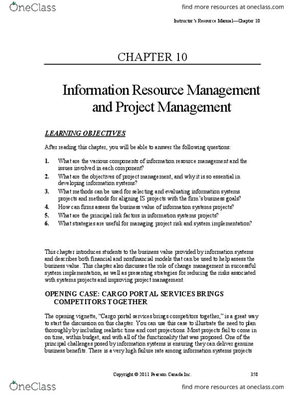 ITM 102 Chapter : laudon_ch10_irm.pdf thumbnail