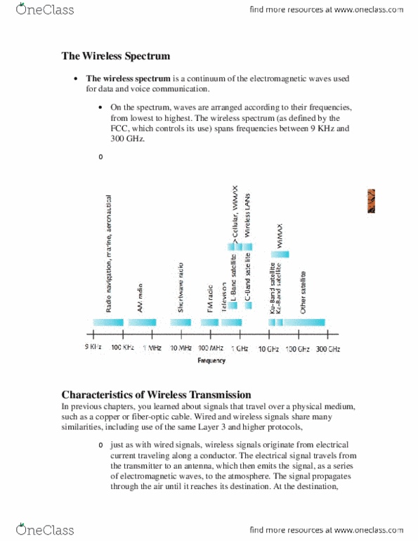 ITM 301 Chapter Notes - Chapter 8: Omnidirectional Antenna, Directional Antenna, Radiation Pattern thumbnail