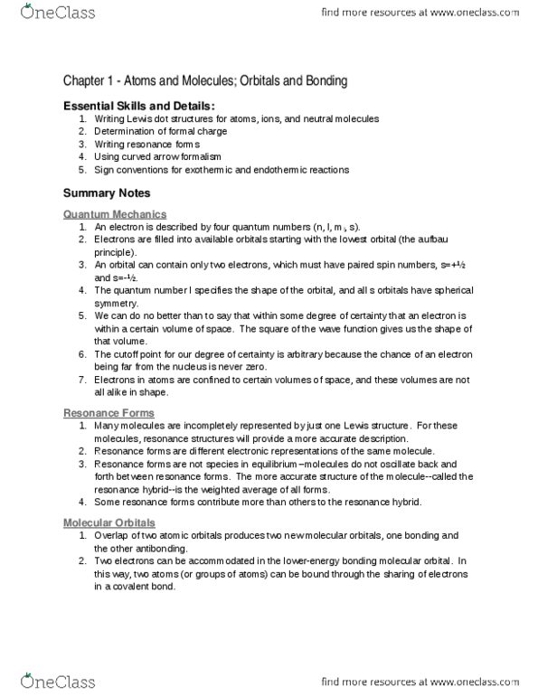 CHEM-UA 225 Chapter 1: Summary of Ch. 1 thumbnail