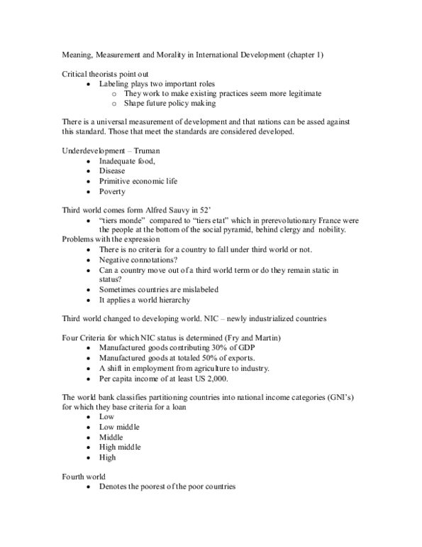 POLS 2080 Chapter 1: Meaning, Measurement and Morality - Textbook Chapter 1 thumbnail