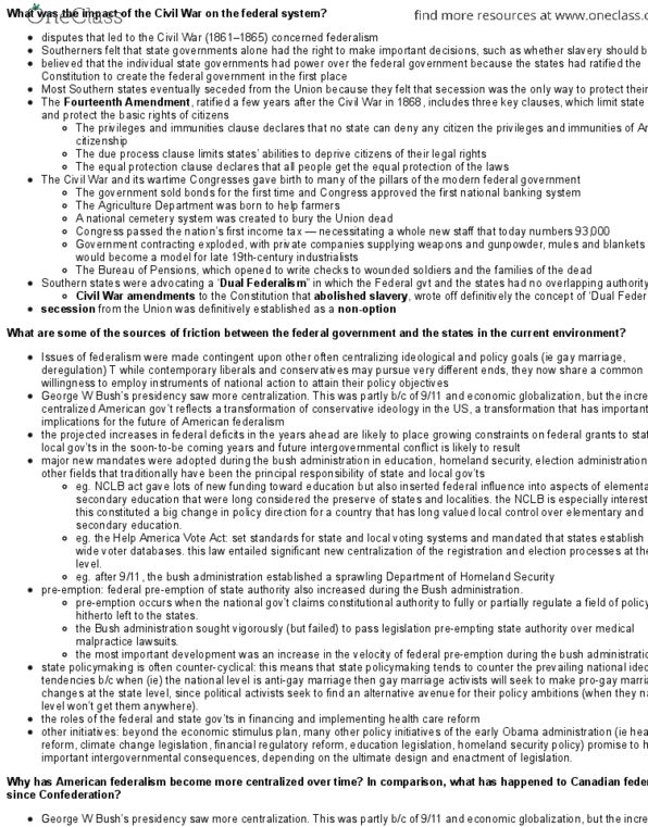 POLI 325D1 Lecture Notes - Lecture 11: Equal Protection Clause, Help America Vote Act, Stim thumbnail