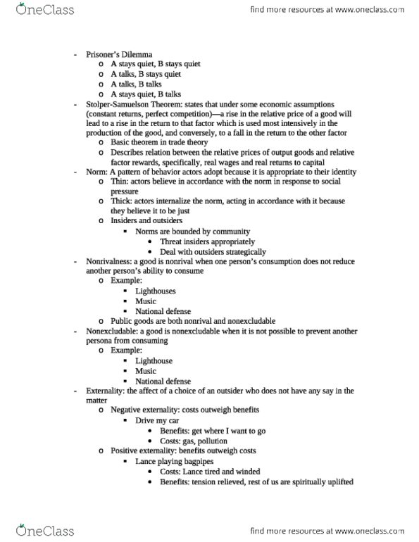 PSC 1001 Final: Political Science Final Exam Review (got over 90% in ...