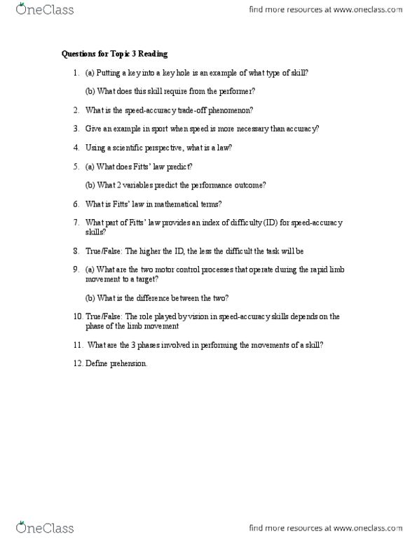 KINE 3020 Chapter : Mosher's Questions - Reading 3 Study Tool_.pdf thumbnail