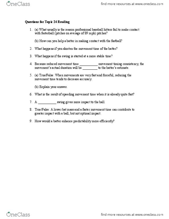KINE 3020 Chapter : Mosher's Questions - Reading 24 (Study Tool).pdf thumbnail