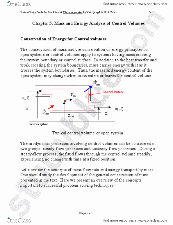ME 331 Chapter Notes - Chapter 5: Ideal Gas, Kilogram, Superheating thumbnail
