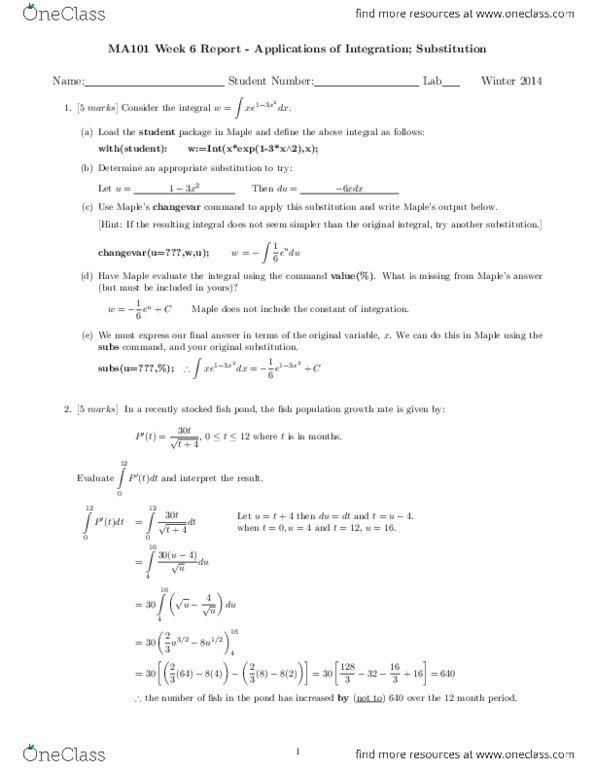 MA101 Lecture 6: Lab Week 6 Solutions thumbnail