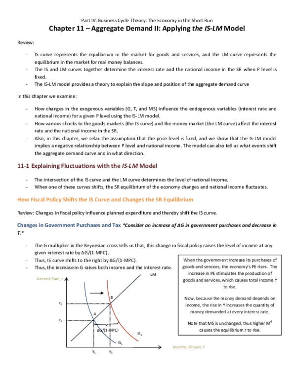 MGEB06H3 Chapter Notes - Chapter 11: Deflation, Nominal Interest Rate, Production Function thumbnail