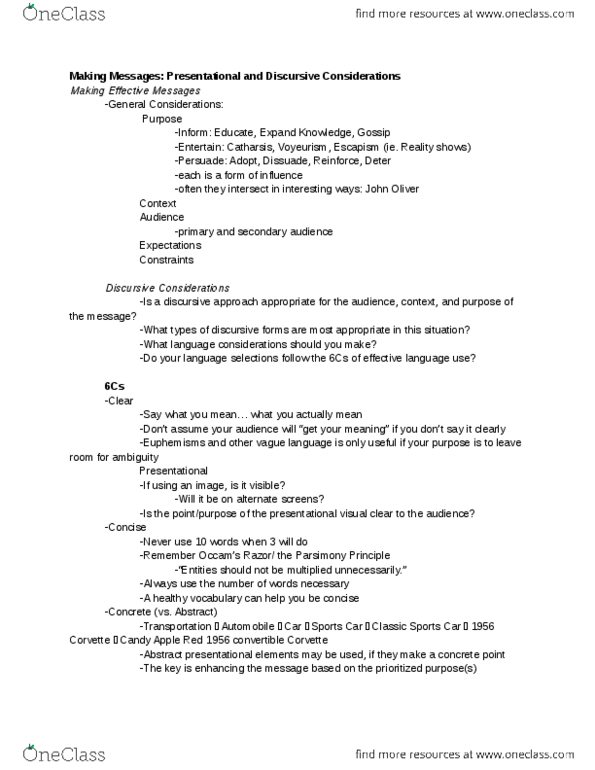 COM CO 101 Lecture Notes - Lecture 11: Voyeurism, Escapism thumbnail