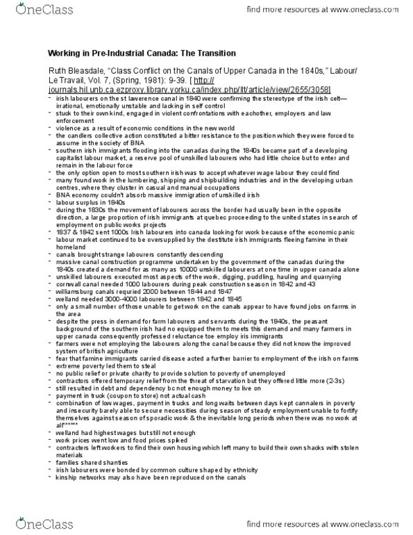 SOSC 3210 Chapter Notes -Misdemeanor, Paternalism, Crop Rotation thumbnail