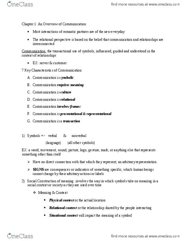 CMST 1150 Chapter Notes -Public Space thumbnail