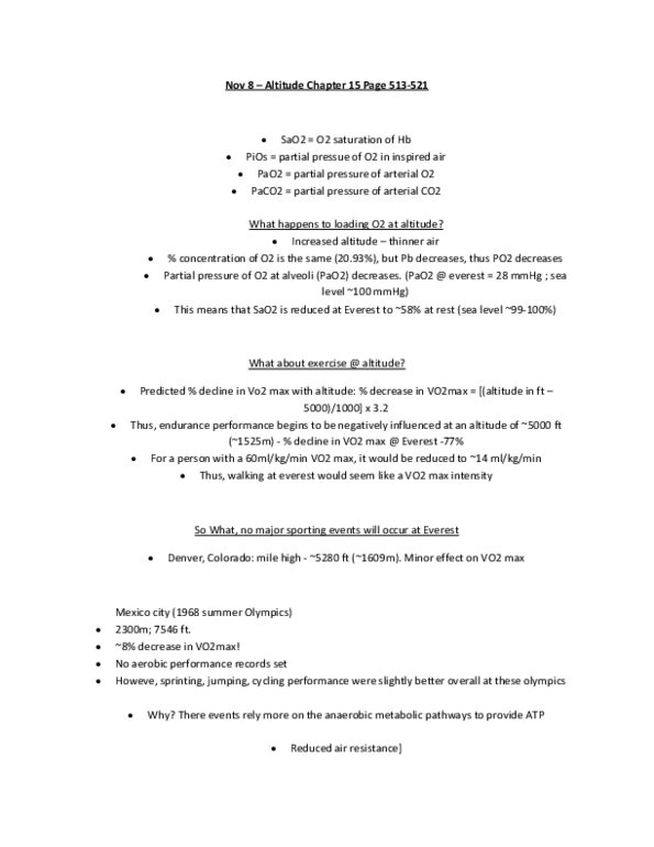 PEDS200 Lecture : Chapter 15 - Altitude Pages 513-521 thumbnail