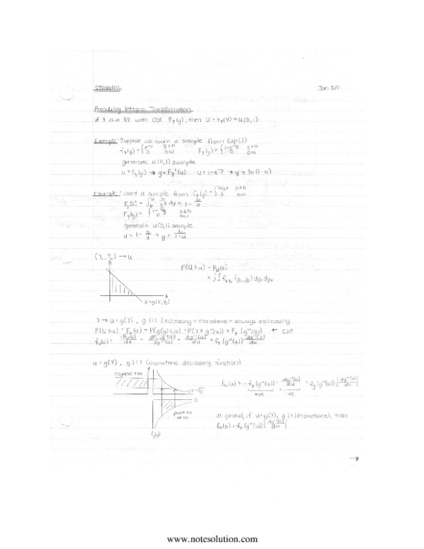 STA260H5 Lecture Notes - Monotonic Function thumbnail