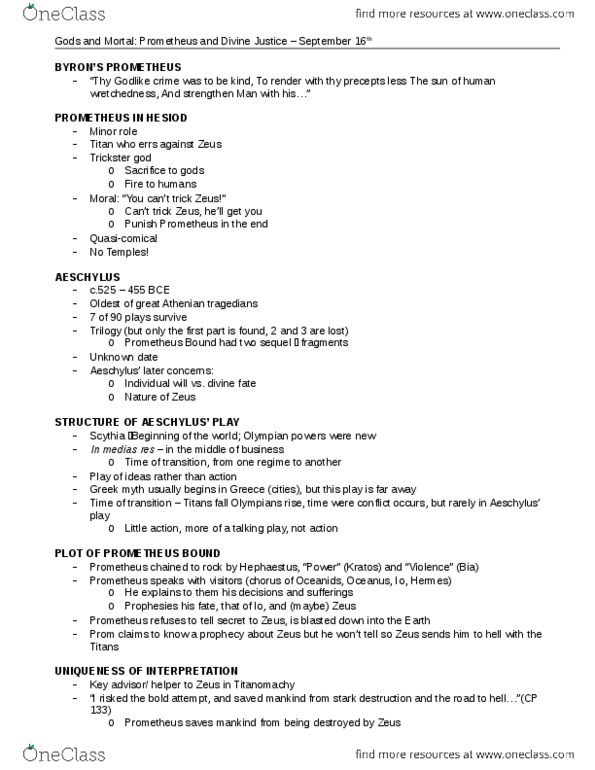 CLASSICS 2B03 Lecture Notes - Lecture 7: Power Law, Aeschylus, Oceanid thumbnail