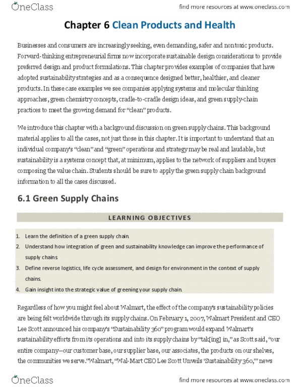 RMG 434 Chapter Notes -Carbon Disclosure Project, Marine Stewardship Council, Fact Sheet thumbnail