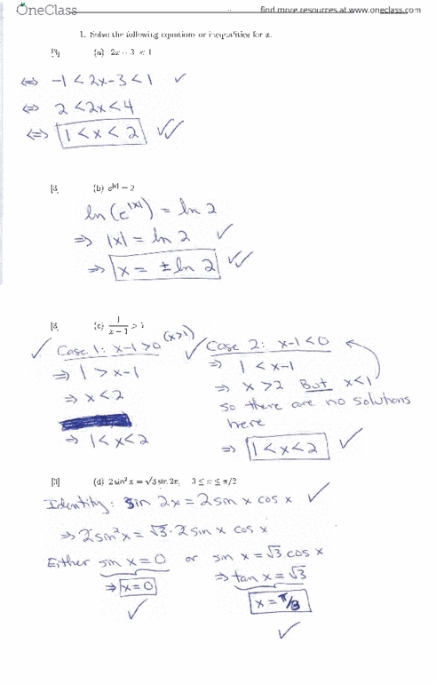 Math127 Midterm Sample Midterm Answers Pdf Oneclass Math127 Midterm Sample Midterm Answers Pdf Oneclass