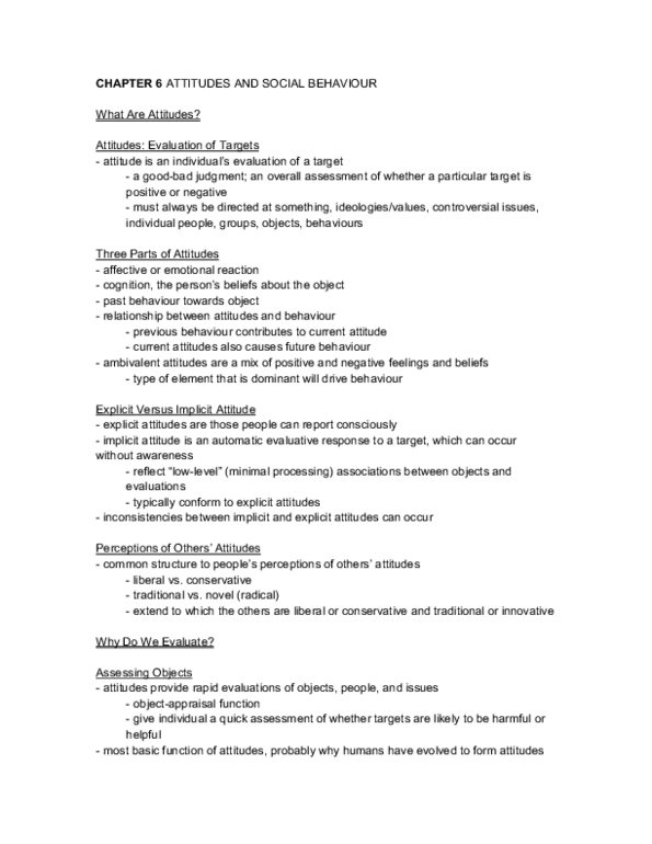 PSY220H1 Chapter : Ch6 Textbook Notes thumbnail