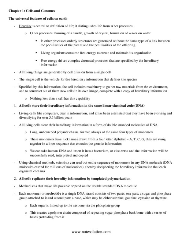 BIO130H1 Chapter 1: Cells and genomes thumbnail