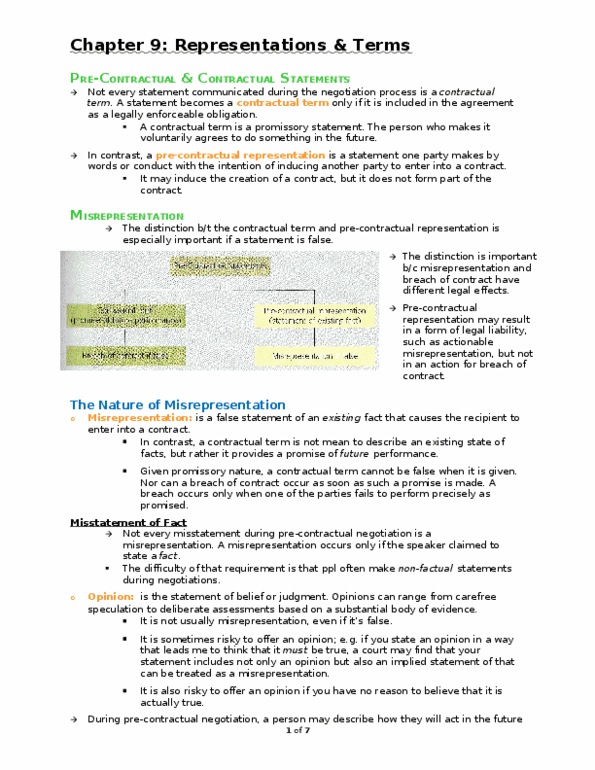 LAW 122 Chapter 9: chap9 thumbnail