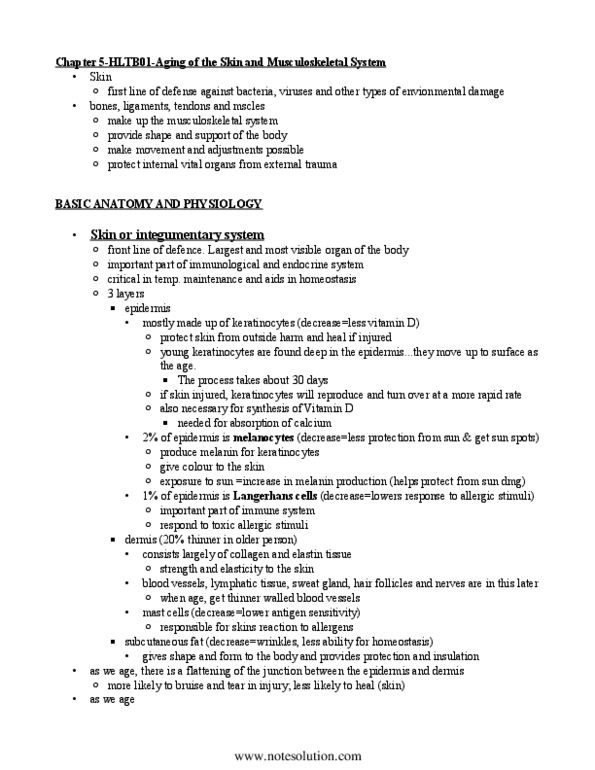 HLTC22H3 Chapter 5: Chapter 5 Notes-Health Illness and Optimal Aging thumbnail