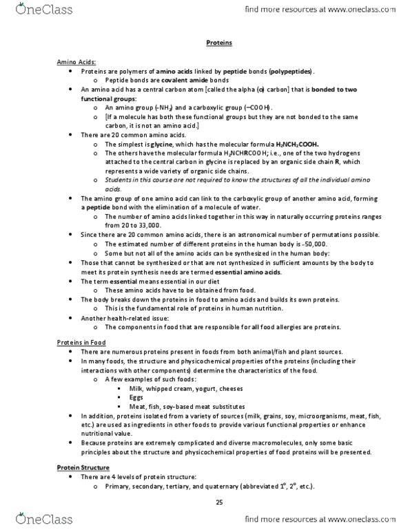 FDSC 200 Lecture Notes - Lecture 6: Meringue, Beta-Lactoglobulin, Viscoelasticity thumbnail