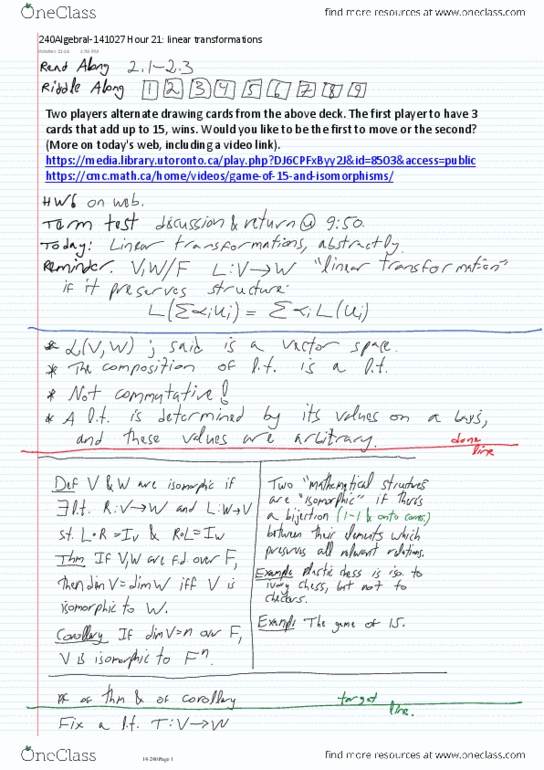 MAT240H1 Lecture 14: 240AlgebraI-141027_Hour_21-_linear_transformations.pdf thumbnail