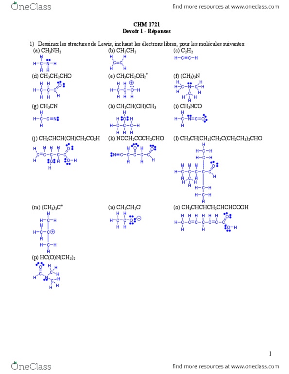 CHM 1721 Lecture Notes - Lecture 1: Hyperbolic Function, Hbos, Acetonitrile thumbnail