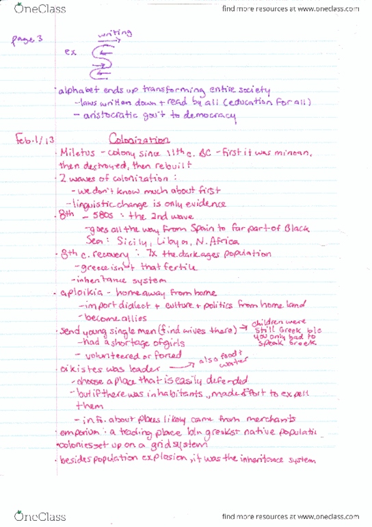 GRST 337 Lecture Notes - Lecture 6: Pericei, Miletus, Asus thumbnail
