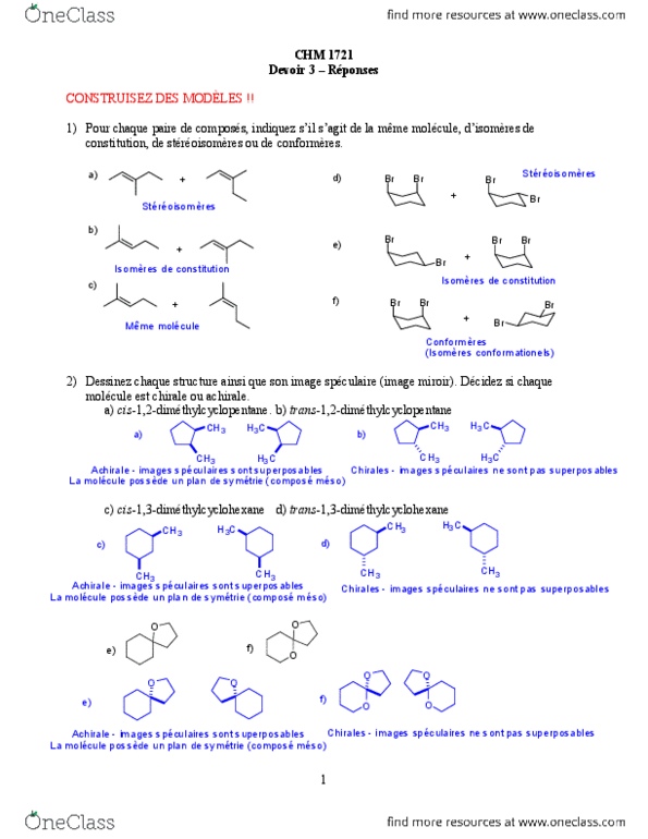 CHM 1721 Chapter Notes -Bulgarian Lev, Pentane thumbnail