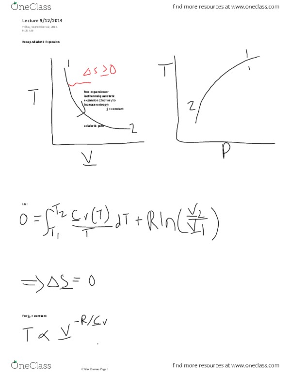 CHEN 3101 Lecture Notes - Lecture 16: Ideal Gas, Apen, Energy Economics thumbnail
