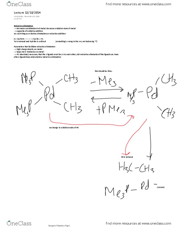 CHEM 4701 Lecture Notes - Lecture 16: Steric Effects, Alkene thumbnail