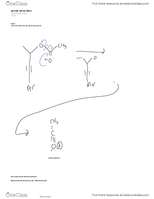 CHEM 2312H Lecture Notes - Lecture 16: Chloroform, Law School Admission Test thumbnail