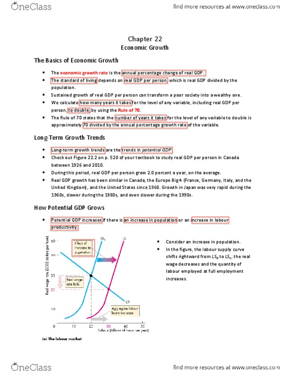Economics 1022A/B Chapter Notes - Chapter 22: Capital Good, Diminishing Returns, Real Wages thumbnail